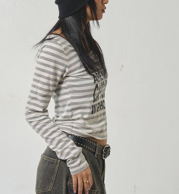  「【WEB限定】MESSAGE TOPS」|Tシャツ・カットソー|