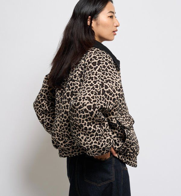  「LEOPARD JACQUARD BLOUSON」|ブルゾン・スタジャン|