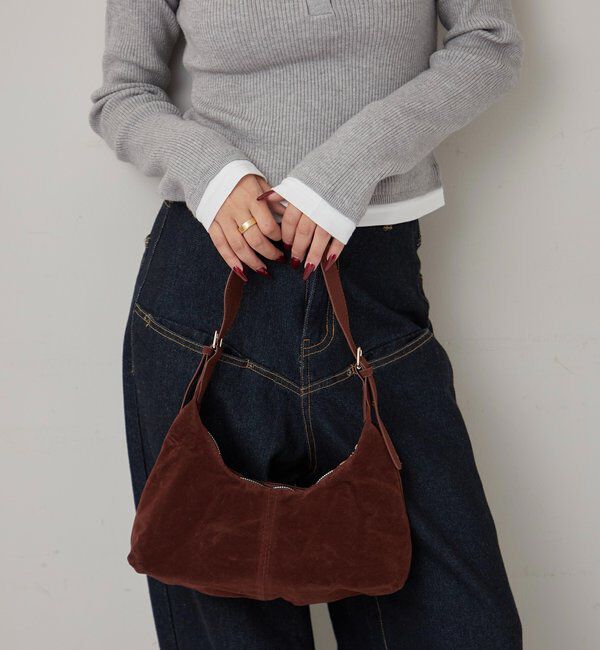  「SUEDE SHOULDER BAG」|トートバッグ|