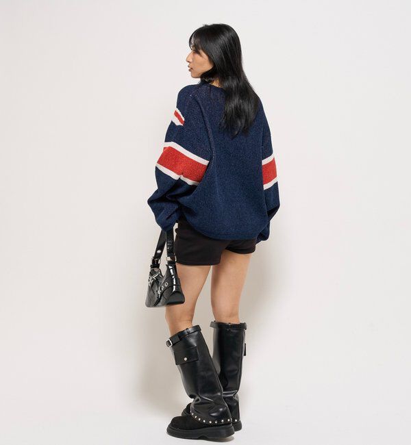 「UNION JACK KNIT」|カーディガン|
