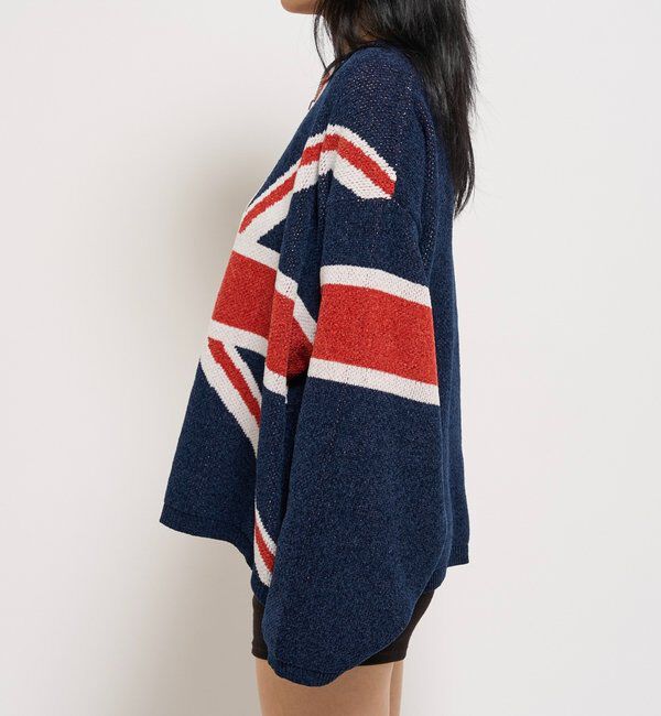  「UNION JACK KNIT」|カーディガン|