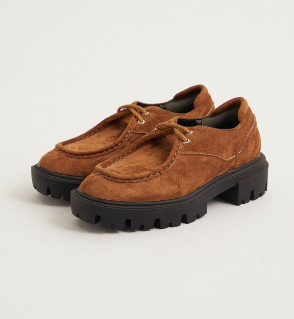  「【SLOPPY】COLOR-BLOCKED PLATFORM LOAFERS」|その他|