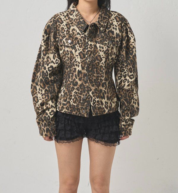  「PUFF SLEEVE DENIM JACKET」|ブルゾン・スタジャン|