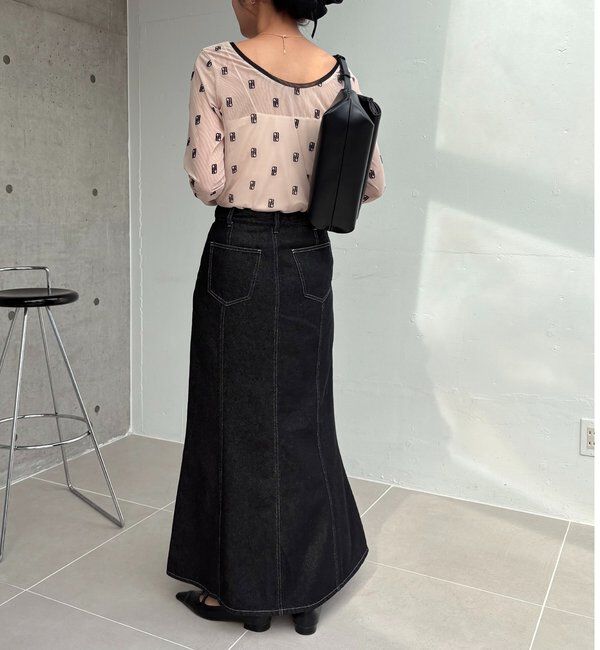  「【セットアップ対応】コットンフレアスカート」|スカート|