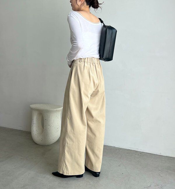  「コーデュロイストレートパンツ」|チノ|