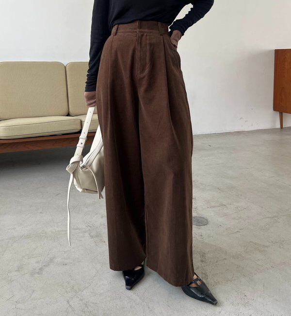  「コーデュロイストレートパンツ」|チノ|