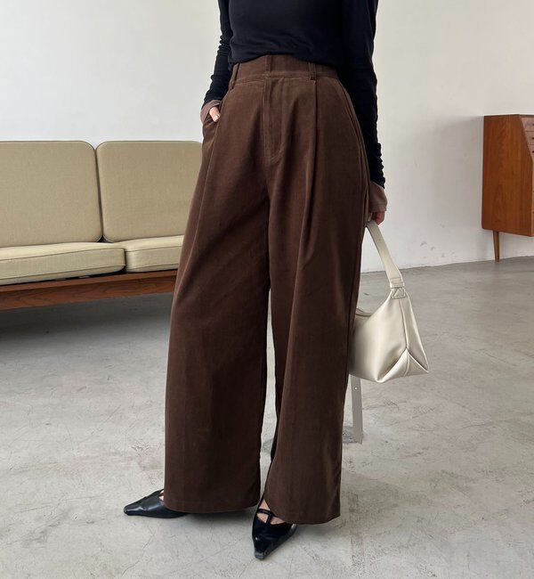  「コーデュロイストレートパンツ」|チノ|