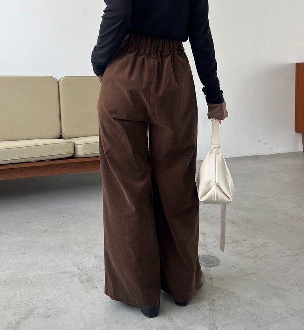  「コーデュロイストレートパンツ」|チノ|