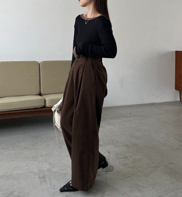  「コーデュロイストレートパンツ」|チノ|