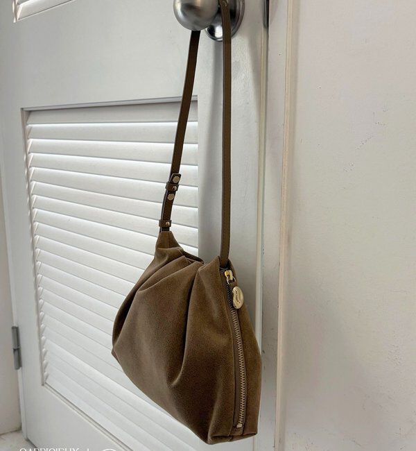  「【LE'MAGE&times;gemeilコラボ】スエードワンハンドルバッグ」|トートバッグ|