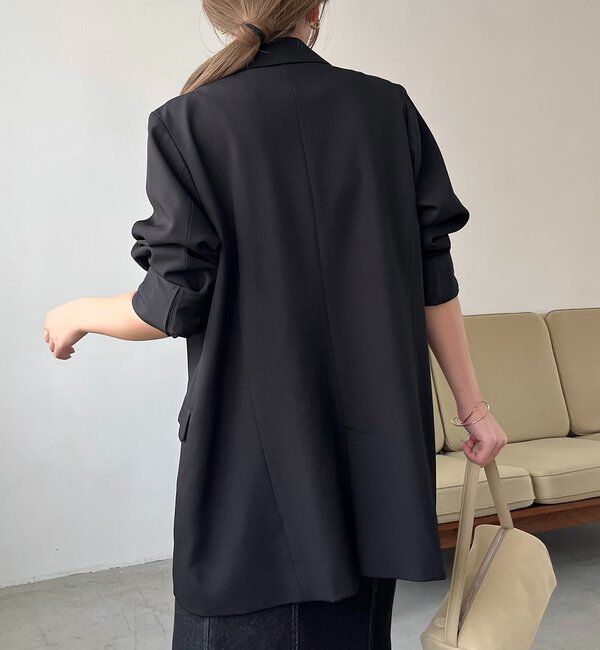  「【全骨格細見え◎】Wテーラージャケット」|テーラードジャケット|