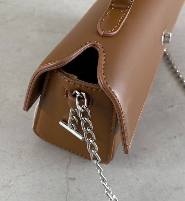  「チェーンショルダーワイドバッグ」|トートバッグ|