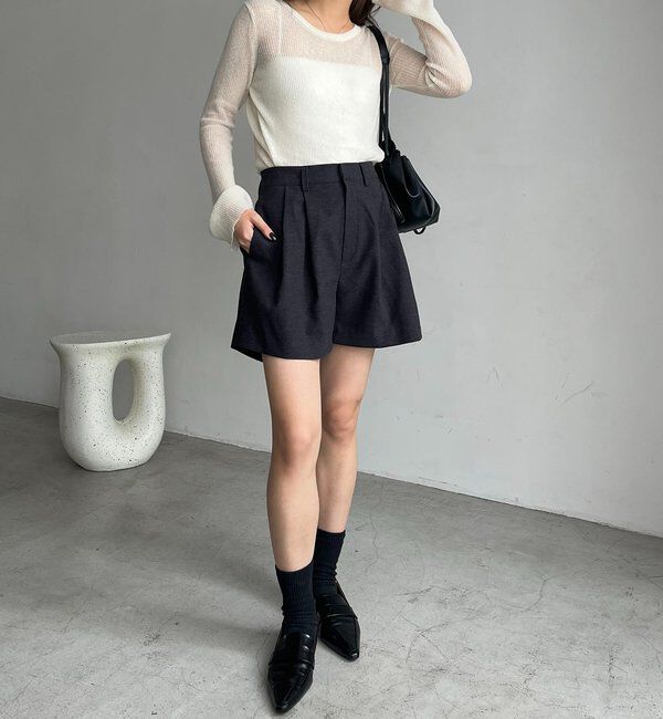  「ピーチタッチショートパンツ」|チノ|