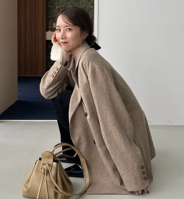  「【CAPRICIEUX LE'MAGE&times;nanacoコラボ】ツイードジャケット」|テーラードジャケット|