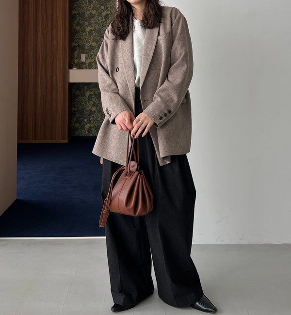  「【CAPRICIEUX LE'MAGE&times;nanacoコラボ】ツイードジャケット」|テーラードジャケット|