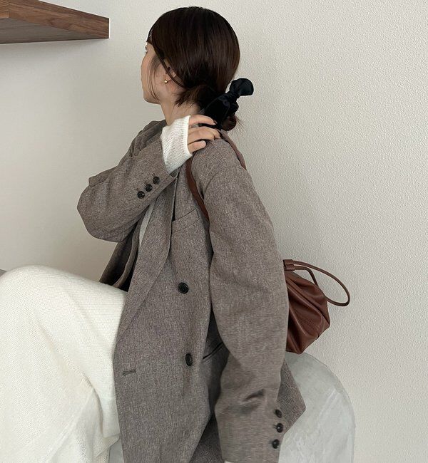  「【CAPRICIEUX LE'MAGE&times;nanacoコラボ】ツイードジャケット」|テーラードジャケット|