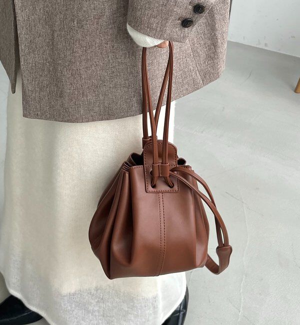  「【CAPRICIEUX LE'MAGE&times;nanacoコラボ】ダンプリンバッグ」|トートバッグ|