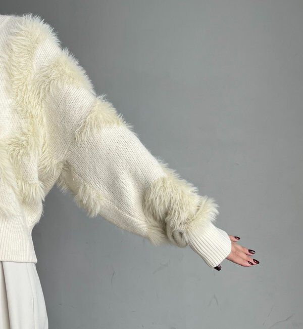  「WAVEフェザーカーディガン」|カーディガン|