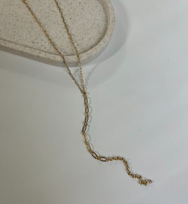  「〈GOLDY/ゴールディ〉MIXチェーンYネックレス」|リング|