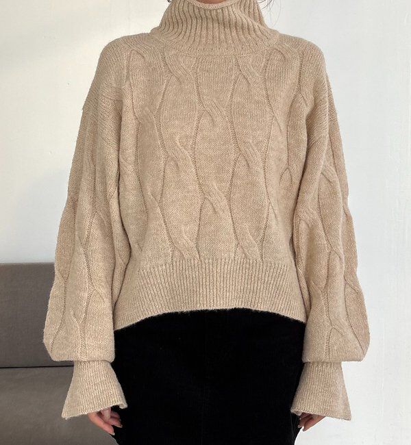  「ケーブルキャンディニット」|ニット・セーター|