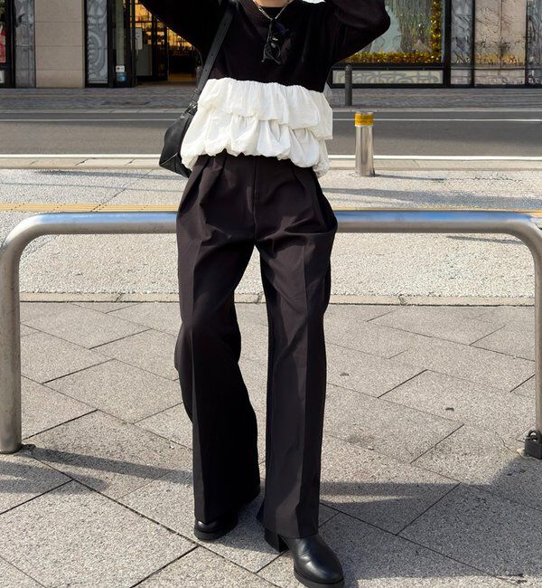  「バルーンティアードプルオーバー」|ニット・セーター|