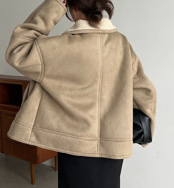 「スエードボアミドルコート」|その他|