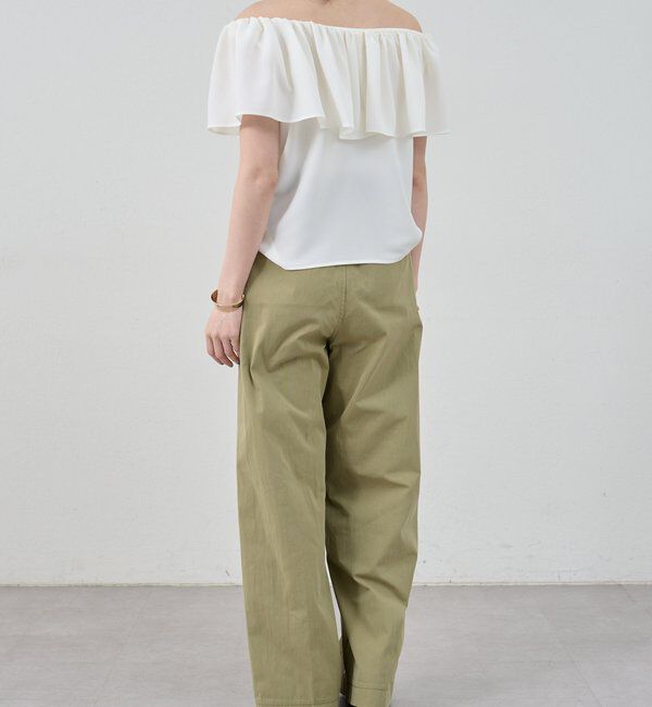  「《旬のコーデに》ミリタリーパンツ」|チノ|
