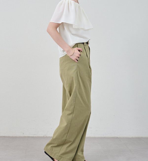  「《旬のコーデに》ミリタリーパンツ」|チノ|