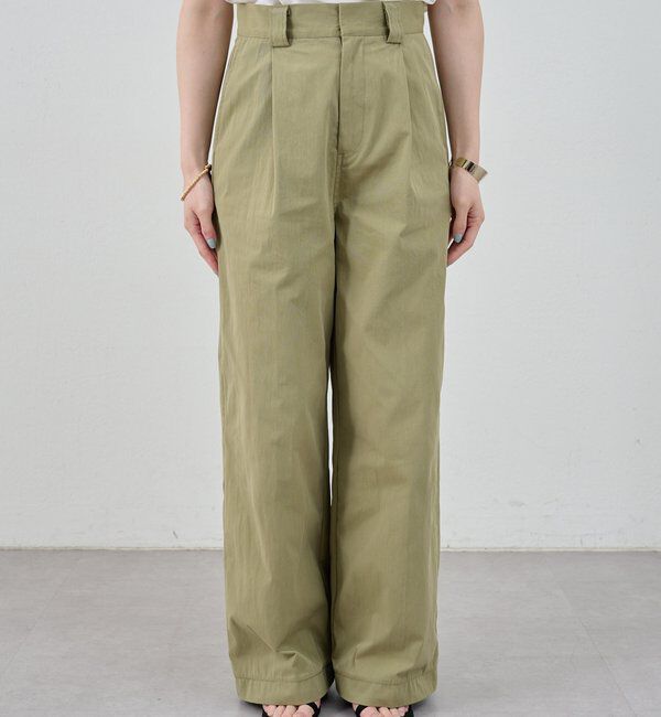  「《旬のコーデに》ミリタリーパンツ」|チノ|