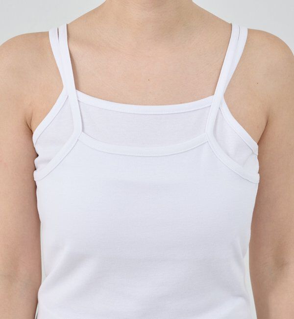  「ダブルストラップキャミソール」|キャミソール|