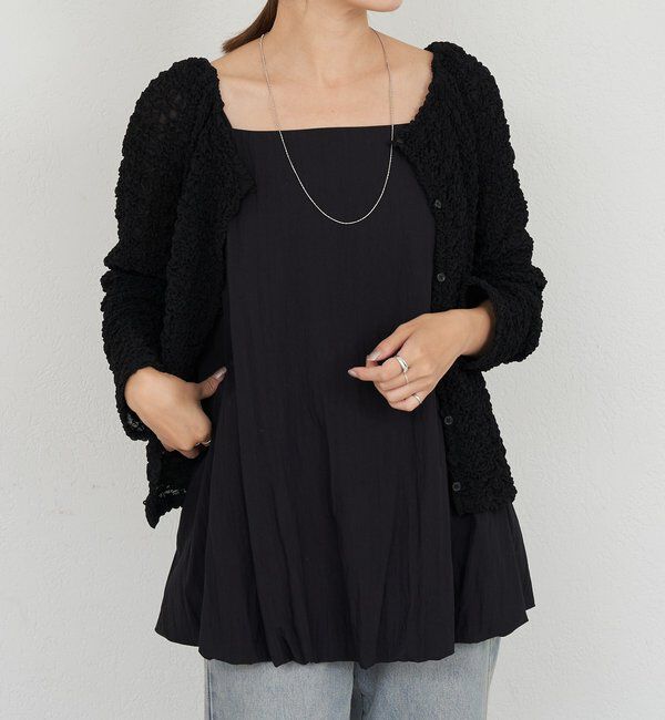  「バルーンチュニックキャミ」|キャミソール|