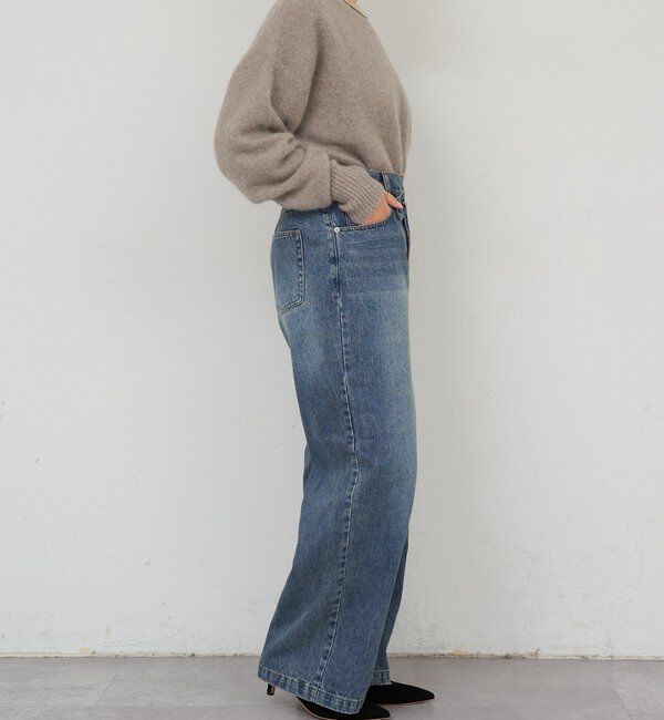 「ウエストデザインデニム」|デニム|