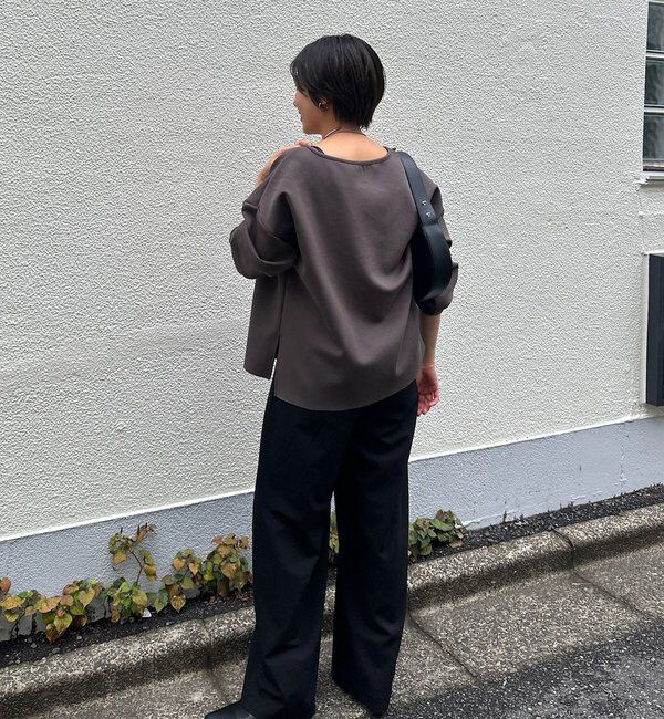  「【インフルエンサー＠tsuru00コラボ】スキッパーポンチプルオーバー」|ニット・セーター|