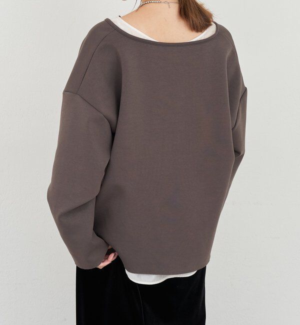  「【インフルエンサー＠tsuru00コラボ】スキッパーポンチプルオーバー」|ニット・セーター|