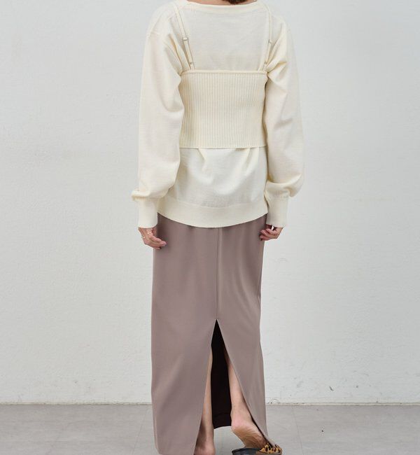  「ビスチェセットカーディガン」|カーディガン|