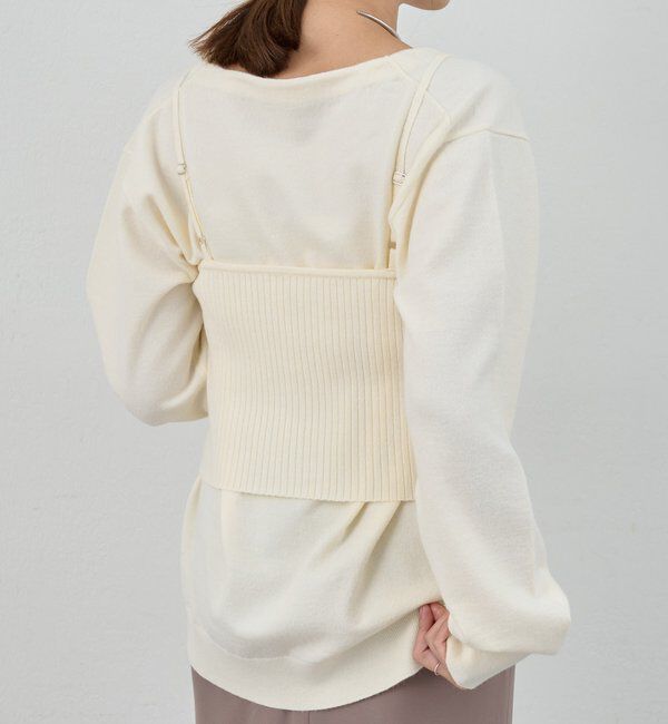  「ビスチェセットカーディガン」|カーディガン|