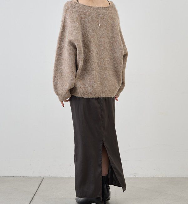  「【4色展開】【着映えニット】シャギーＶネックプルオーバー」|ニット・セーター|