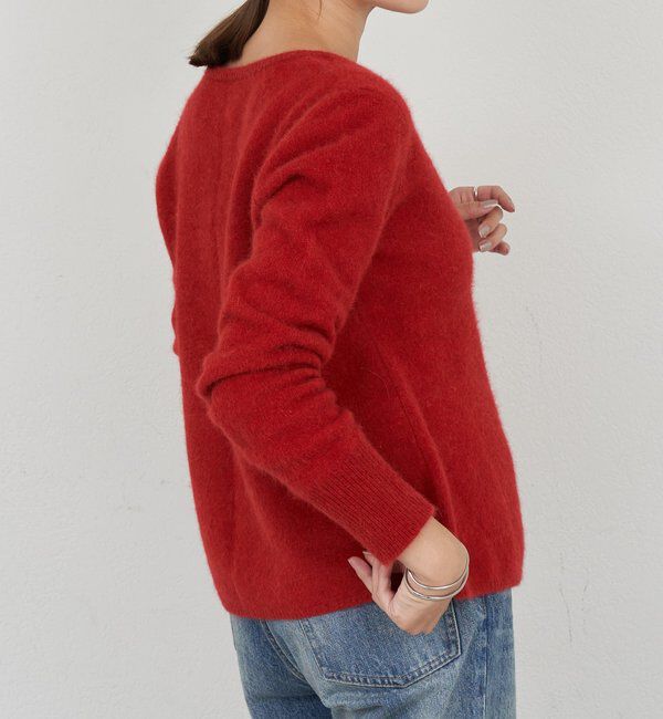  「ラクーンペプラムカーディガン」|カーディガン|