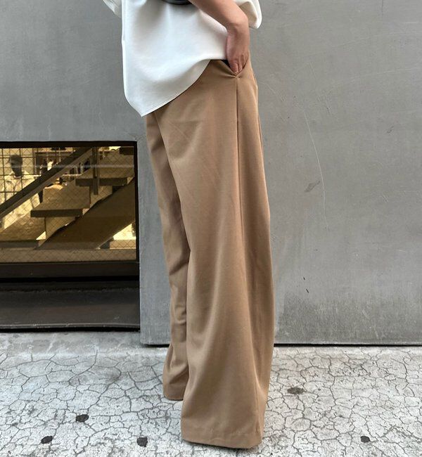  「【インフルエンサー＠tsuru00コラボ】3タックスラックスパンツ」|チノ|