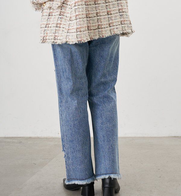  「【26SS予約】クラッシュデニム」|デニム|