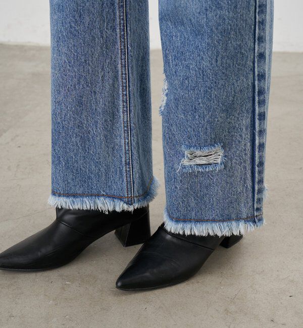  「【26SS予約】クラッシュデニム」|デニム|