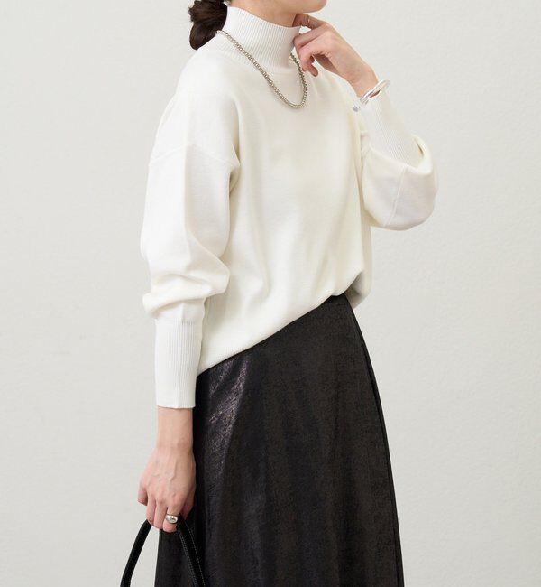  「総針ハイネックニット」|パーカー|