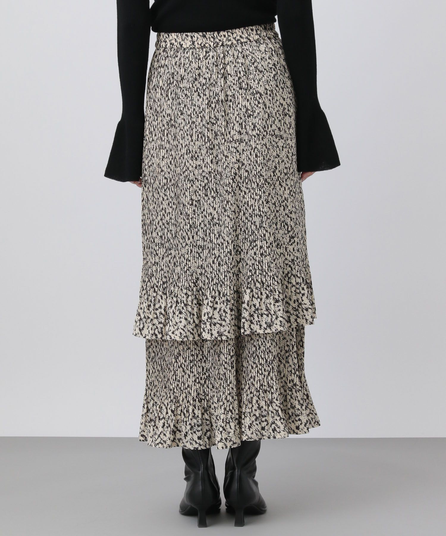 A part by 「ホソプリーツティアードスカート」|スカート|