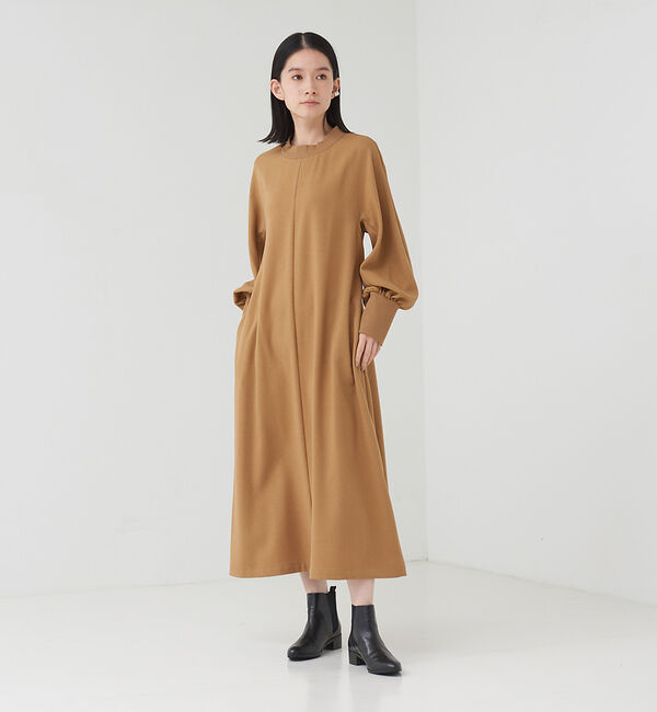 collex「【WEB限定】ウールライクツイルワンピース」|ワンピース|