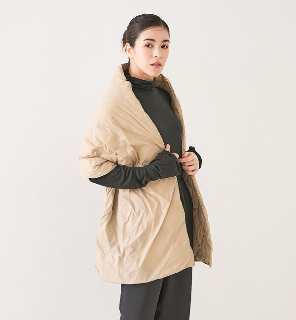 collex「【TAION】リバーシブルダウンストール」|マフラー|