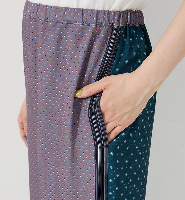 collex「小紋ミックス柄サテンパンツ」|その他|