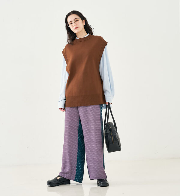 collex「小紋ミックス柄サテンパンツ」|その他|