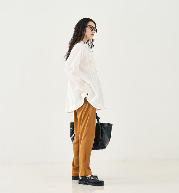 collex「タックフリルブラウス」|シャツ・ブラウス|