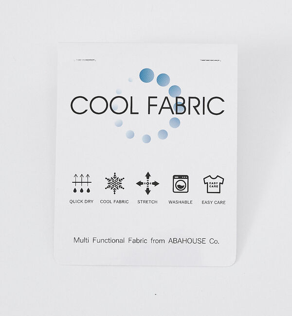 ABAHOUSE「【セットアップ対応/接触冷感】ハイブリット リラックス スラックス」|スラックス|