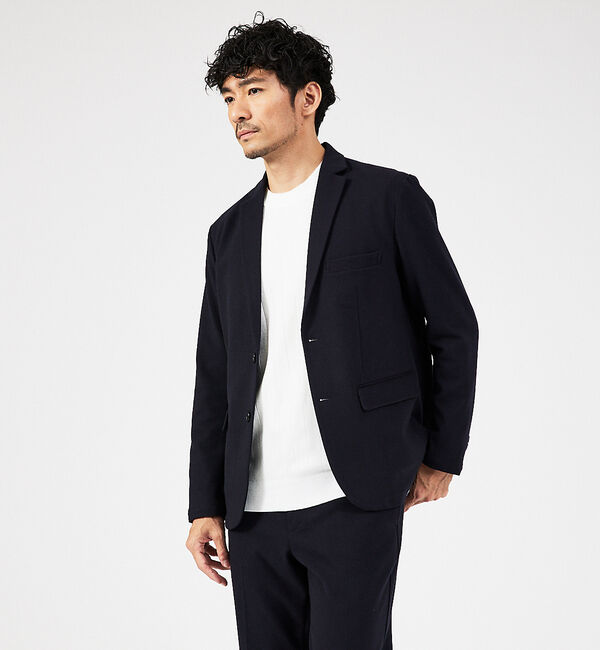 ABAHOUSE「【上下2点セット】カシミヤタッチ ピーチ起毛 ストレッチ セットアップ/スーツ」|スーツ|